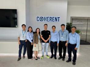 Trường cao đẳng công nghệ cao đồng nai tham quan và làm việc tại Công ty TNHH Coherent Việt Nam (Đồng Nai)