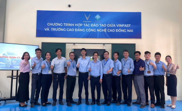 VinFast phối hợp Trường Cao đẳng Công nghệ cao Đồng Nai triển khai chương trình giảng thử (Pilot)